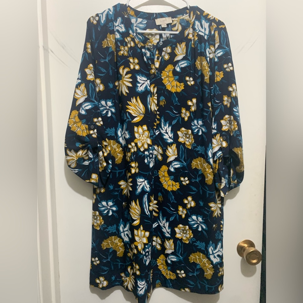 LOFT shirt dress